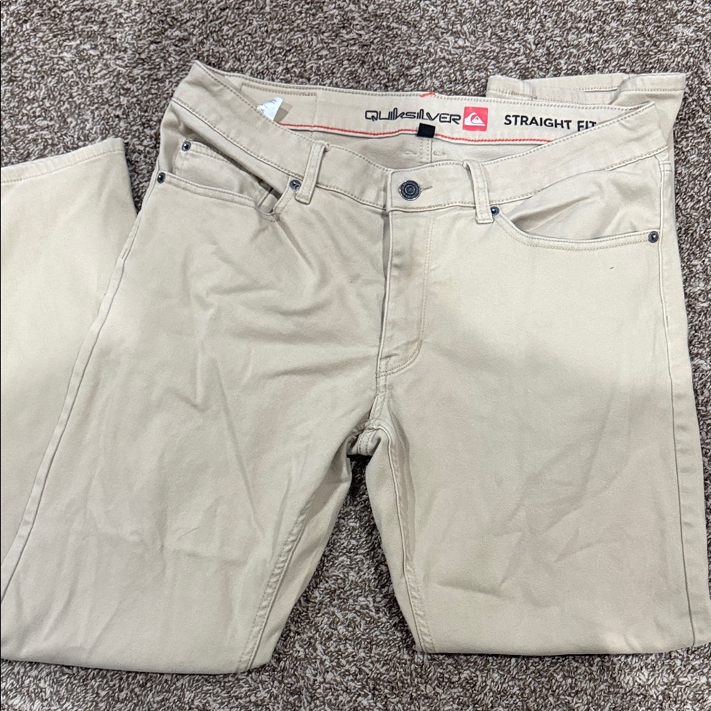 Quiksilver Men's Tan Jeans